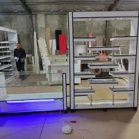 پیشخوان ویترین دکور داروخانه کانتردکورمغازه