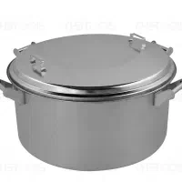 فروش دو عدد دیگ استیل با دهانه ۹۰