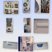 نصب سرویس وتعمیرات کولر گازی اسپلیت داکت اسپلیت