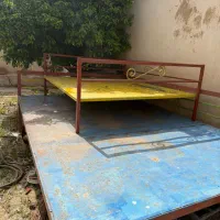 وسایل بازی - تخت تمام فلزی حیاطی