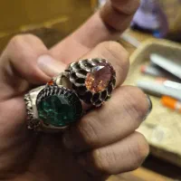نقره و جواهرات