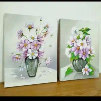 تابلو سنگی قدیمی و تابلو رنگ روغن