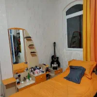 سرویس خواب نوجوان ۷تیکه کامل با لوستر و پرده و...