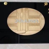کنسول قاشق و چنگال دالتون پایه دار چوبی