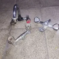 شیرآلات قدیمی وسنگ روشویی