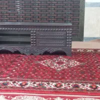 دوعددفرش دستبافت یک  عددزیرتلوزیون