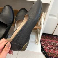 کفش چرم نو