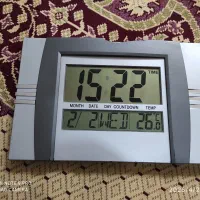 ساعت دیواری دیجیتال دماسنج زنگ تاریخ