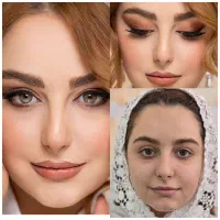 میکاپ حرفه ایی عروس و محفلی