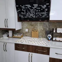 کابینت ام دی اف هایگلاس براق|آبچکان و نظمدهنده ظروف|کاشمر, |دیوار