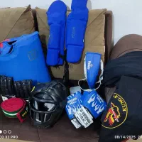 تجهیزات ورزش کنگ فو کاملا سالم ودرحدنو
