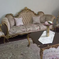 مبلمان استیل طلا کوب