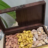 جعبه پذیرایی یلدا|صنایع دستی و سایر لوازم تزئینی|میبد, |دیوار