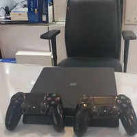 ps4 slim 1tb پی اس 4 اسلیم یک ترا فول بازی دودسته|کنسول، بازی ویدئویی و آنلاین|ساوه, |دیوار