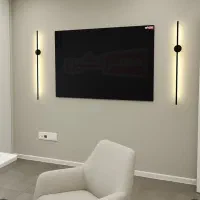 بلک برد تخته وایت برد شیشه ای 100×80 نصب آسان|لوازم التحریر|تهران, شهید رجایی|دیوار