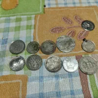 ۱۱ عدد سکه قدیمی کلکسیونی