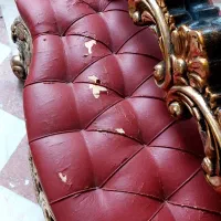 آیینه کنسول ورق طلا|بوفه، ویترین، کنسول|تهران, شهرک مخابرات|دیوار