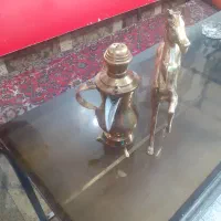 یک اسب برنز ومشقوه|مجسمه، تندیس، ماکت|تبریز, |دیوار