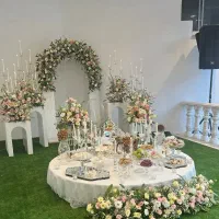 سفره عقد / جایگاه عروس داماد