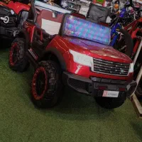 ماشین شارژی با چراغ ال ای دی جذاب۴موتوره