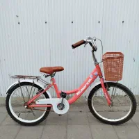 دوچرخه سایز20دخترانه سبددار