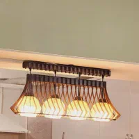 لوستر چوبی درحدنو