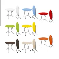 میز پلاستیکی گرد 120x80x75 بهزاد