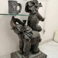 مجسمه فیل فایبرگلس|مجسمه، تندیس، ماکت|ساری, |دیوار