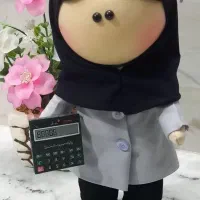 عروسک روسی خانم حسابدار