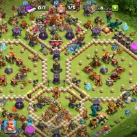 پنج عدد اکانت کلش آف کلنز به فروش می رسد