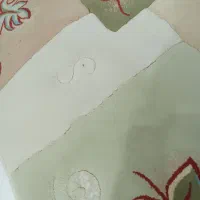 قالیچه گل برجسته|گلیم، جاجیم، گبه|بجنورد, |دیوار