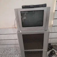 تلویزیون رنگی ۲۱ اینچ بزرگ و ۱۴ اینچ کوچک|تلویزیون و پروژکتور|جویبار, |دیوار