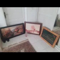 تابلو نقاشی مذهبی منظره پاییز تکی یا هر ۳ با هم