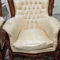 مبل هفت سالم تمیز بدون زدگی چوب راش