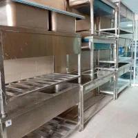 سینک صنعتی/وان/میزکار استیل/میز کار ایرانی و خارجی|کافی‌شاپ و رستوران|یزد, |دیوار