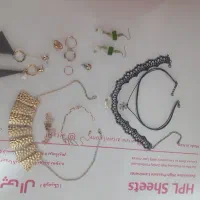 گردنبند ، گوشواره، حلقه،دستبند