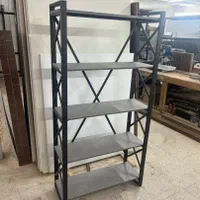کتابخانه فلزی قفسه فلزی استند گل تولیدی