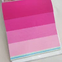 کاغذ دیواری مداد رنگی پنج طیف رنگی بنفش|مصالح و تجهیزات ساختمان|درگهان, |دیوار