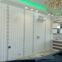 نقاشی ساختمان وطرح کاغذدیواری|خدمات پیشه و مهارت|سیرجان, |دیوار