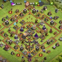 اکانت کلش لول ۸۸ تان هال ۱۱طاق