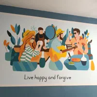 نقاشی دیواری(دیوار نگاری)|خدمات پیشه و مهارت|گرگان, |دیوار