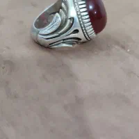 انگشتر نقره فیروزه وعقیق چهار مهر|جواهرات|اسلام‌‌آباد غرب, |دیوار