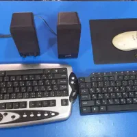 ۲کیبرد یه جفت باند و موس نو و بدون هیچ ایراد سالم