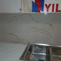 نصب کاشی سرامیک بین کابینت وسرویها