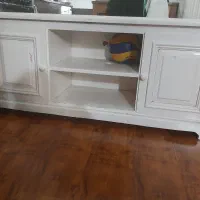 میز تلویزیون چوبی