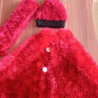 ست شنل و کلاه شال گردن و شلوار