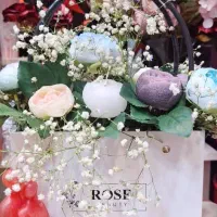 دسته گل شمعی به مناسبت روز مادر