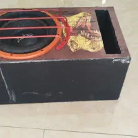 ساب ووفر متال 1500 نو و درحد  با باکس و محافظ|صوتی و تصویری|داران, |دیوار