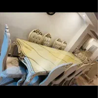 مبلمان ۷نفره با میز و عسلی و میزناهار خوری ۱۰ نفره|مبلمان خانگی و میز عسلی|چالوس, |دیوار