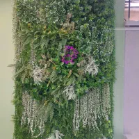 نصب   دیوار  سبز  مصنوعی ،‌ مدل  بوته های.  ترکیبی|گل مصنوعی|تهران, بازار|دیوار